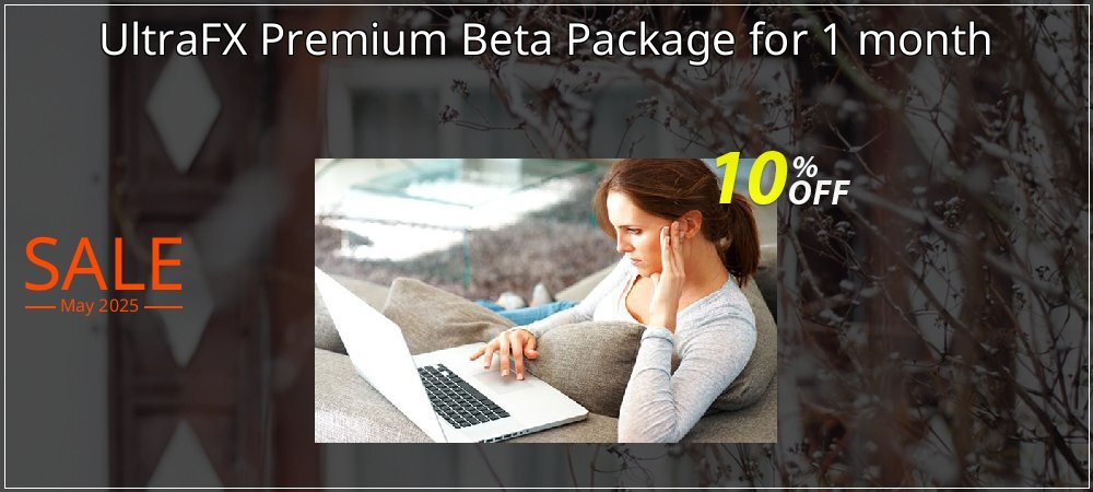 UltraFX Premium Beta Package for 1 month coupon on National No Smoking Day offer