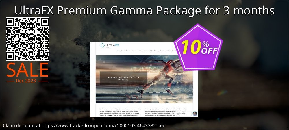 UltraFX Premium Gamma Package for 3 months coupon on Lover's Day promotions