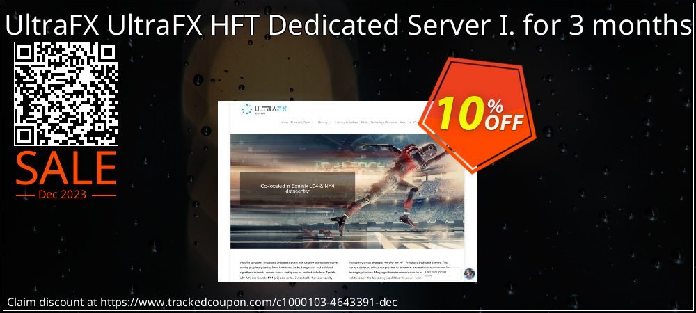 UltraFX UltraFX HFT Dedicated Server I. for 3 months coupon on World Party Day deals
