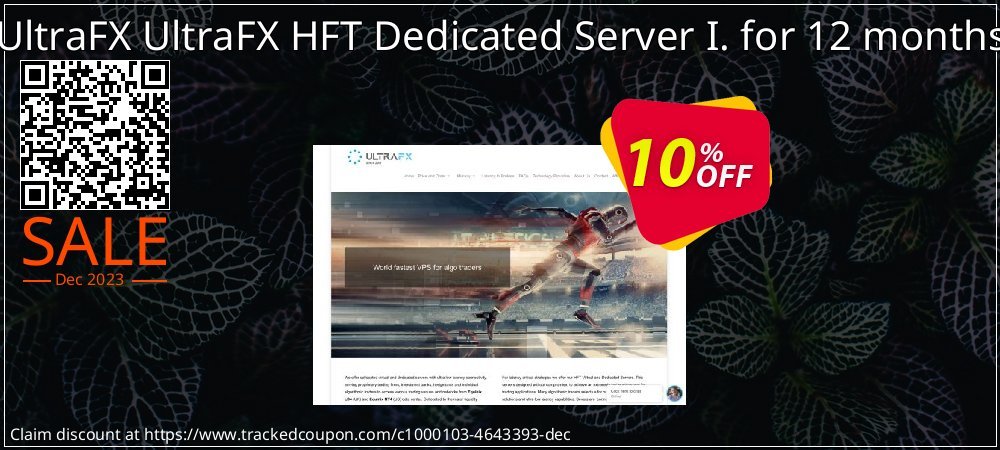 UltraFX UltraFX HFT Dedicated Server I. for 12 months coupon on Lover's Day deals