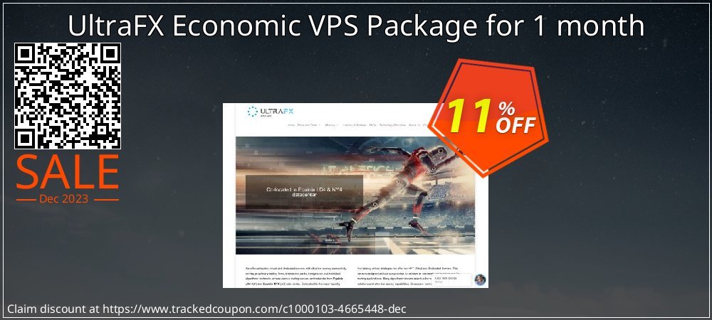 UltraFX Economic VPS Package for 1 month coupon on Constitution Memorial Day sales