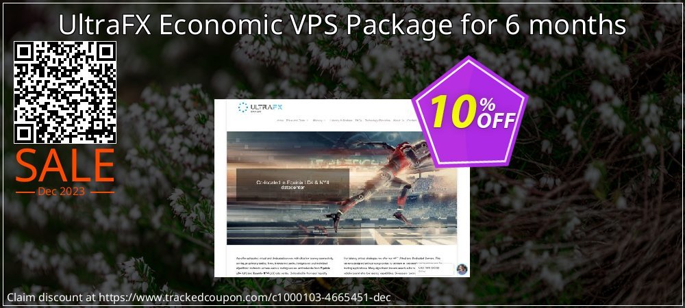 UltraFX Economic VPS Package for 6 months coupon on World Party Day offer