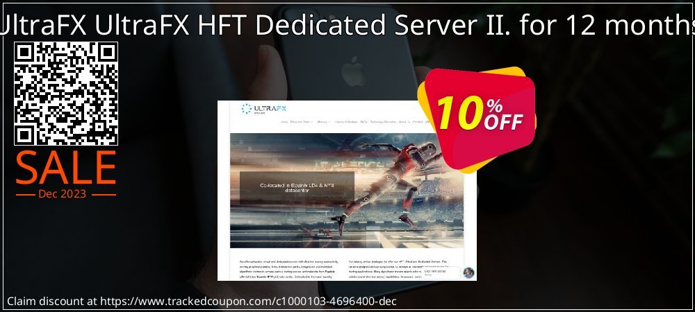 UltraFX UltraFX HFT Dedicated Server II. for 12 months coupon on National Walking Day sales
