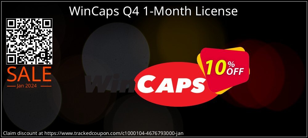 WinCaps Q4 1-Month License coupon on World Milk Day discounts