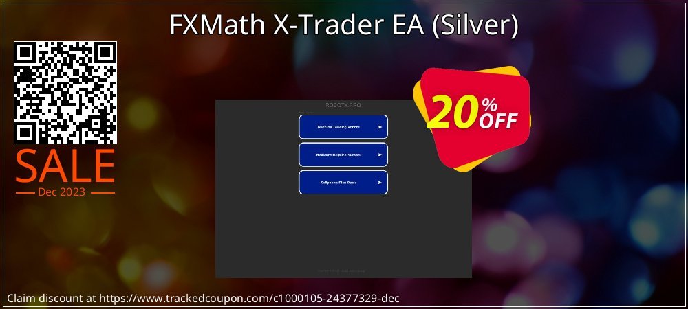 FXMath X-Trader EA - Silver  coupon on April Fools' Day sales