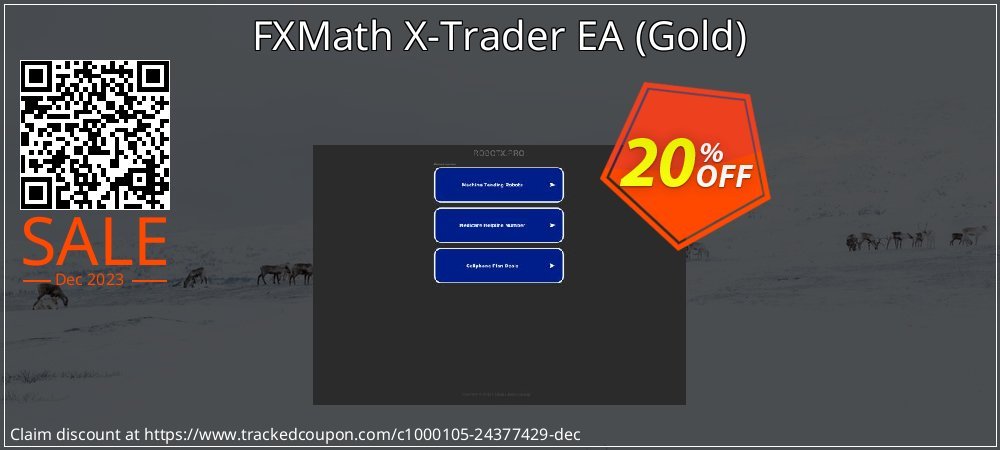 FXMath X-Trader EA - Gold  coupon on April Fools' Day deals
