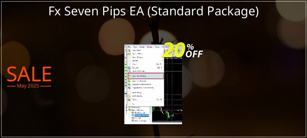 Fx Seven Pips EA - Standard Package  coupon on National Smile Day promotions