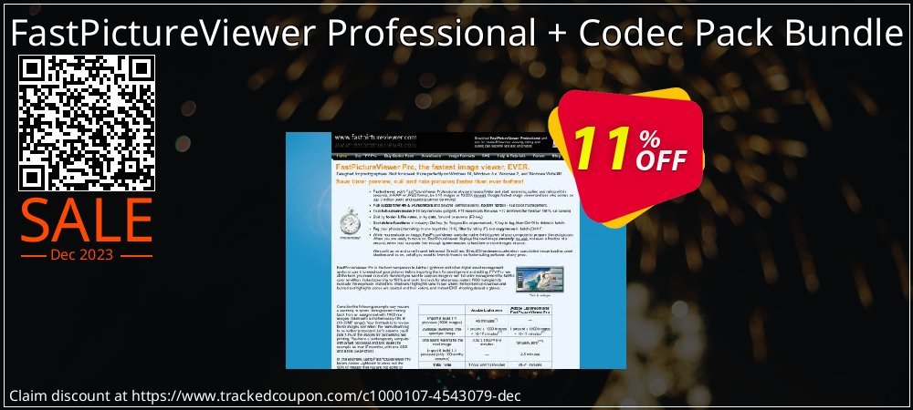 FastPictureViewer Professional + Codec Pack Bundle coupon on Tell a Lie Day discounts