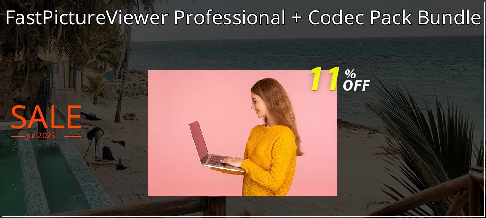 FastPictureViewer Professional + Codec Pack Bundle coupon on American Independence Day deals