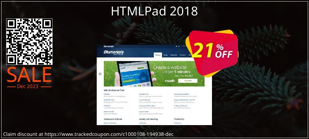 HTMLPad 2018 coupon on Constitution Memorial Day offer