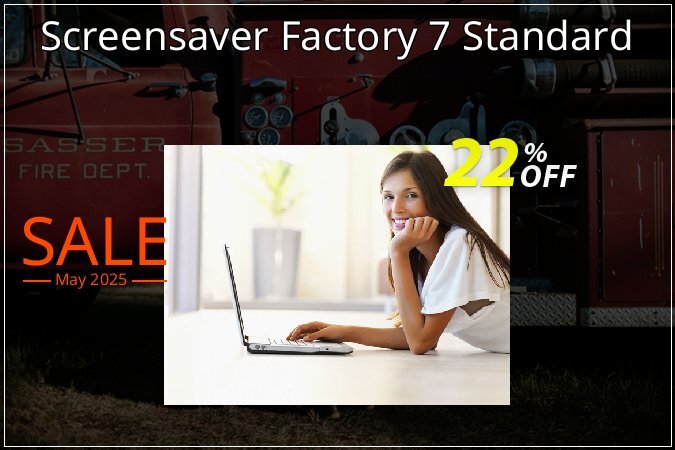 Screensaver Factory 7 Standard coupon on National Memo Day offering sales