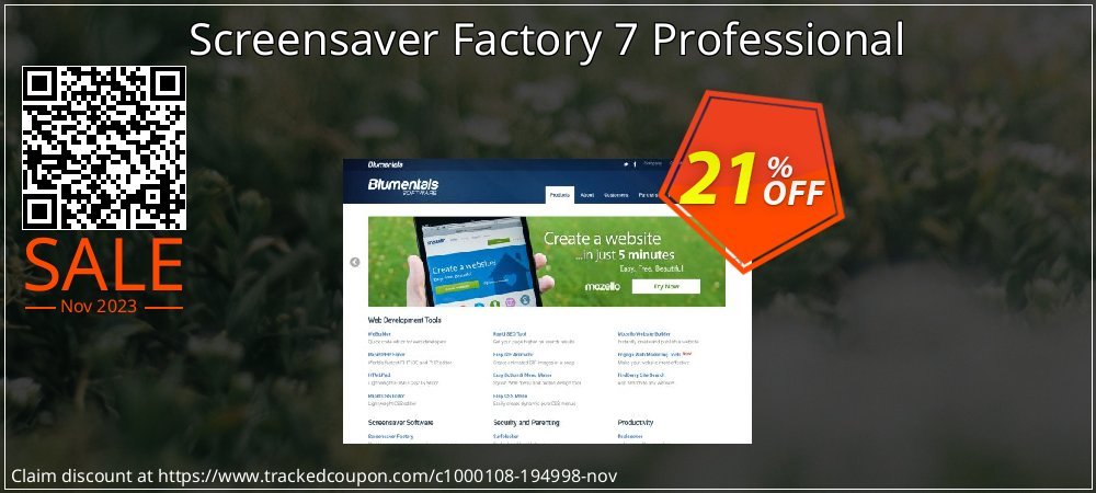 Screensaver Factory 7 Professional coupon on National Pizza Party Day promotions