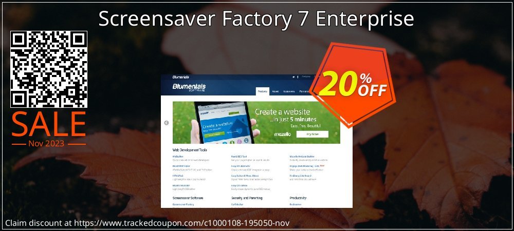 Screensaver Factory 7 Enterprise coupon on Mother Day super sale