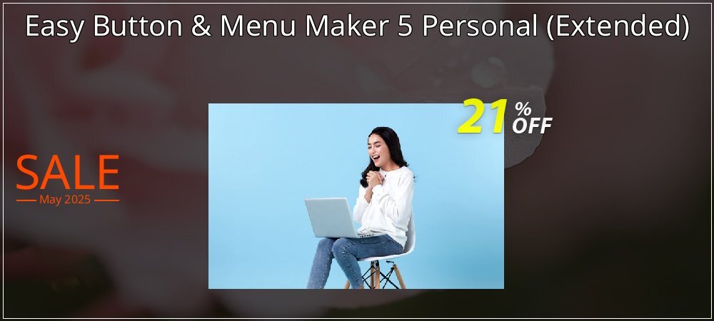 Easy Button & Menu Maker 5 Personal - Extended  coupon on World Password Day sales