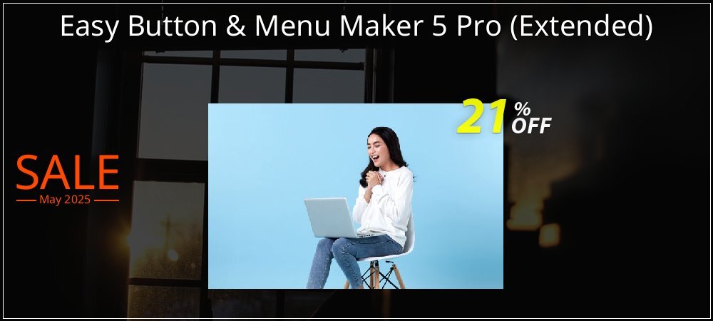 Easy Button & Menu Maker 5 Pro - Extended  coupon on National Walking Day sales