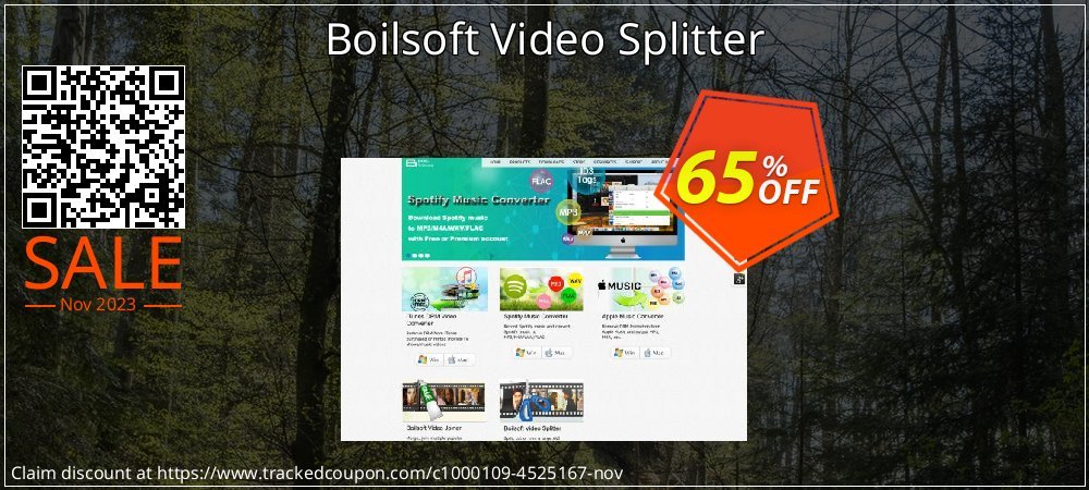 Boilsoft Video Splitter coupon on April Fools' Day discounts