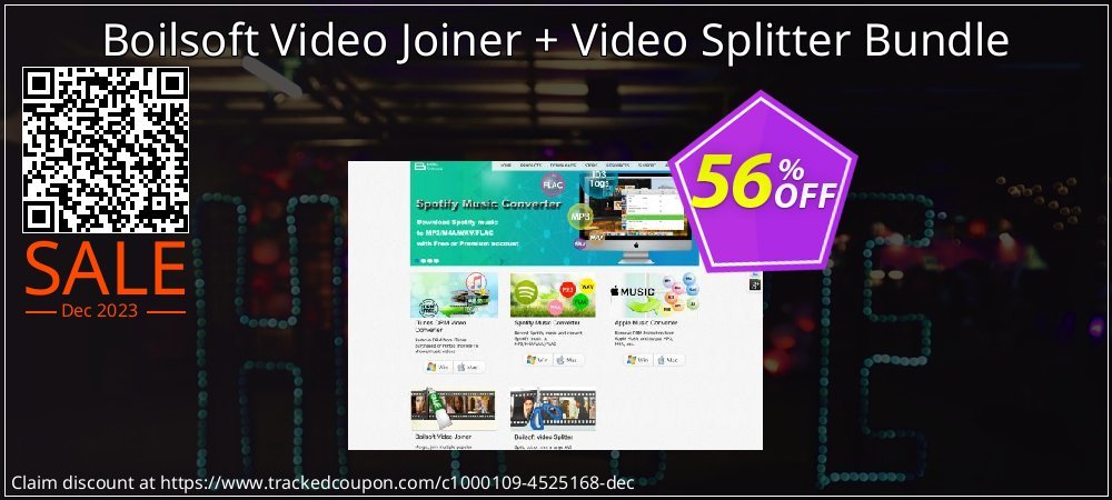 Boilsoft Video Joiner + Video Splitter Bundle coupon on Easter Day promotions