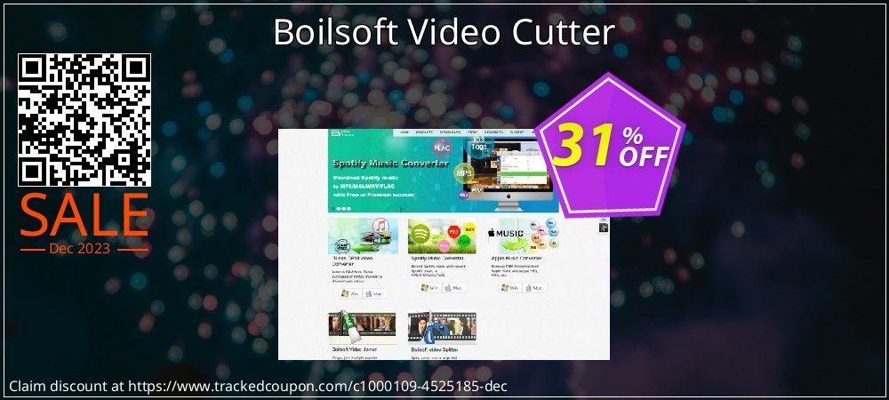 Boilsoft Video Cutter coupon on Mother Day promotions