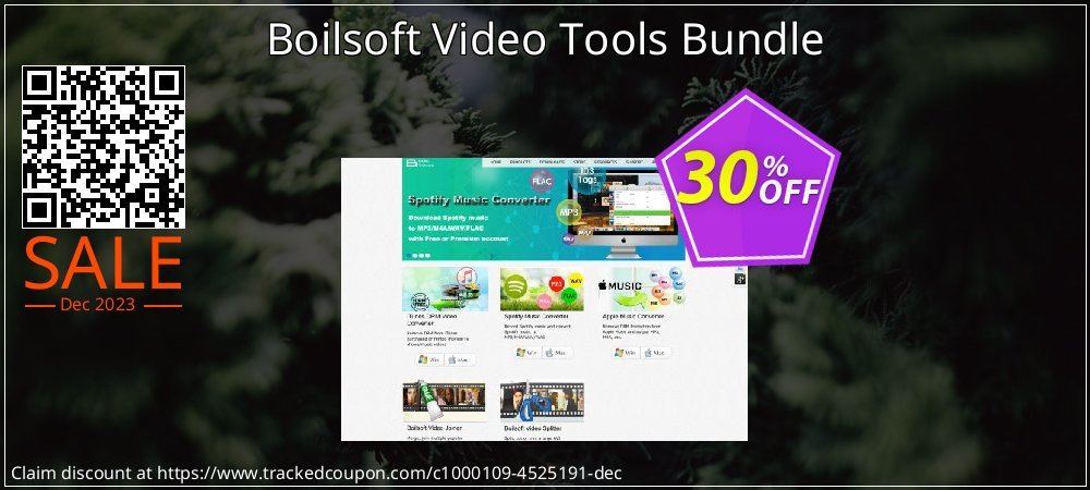 Boilsoft Video Tools Bundle coupon on World Party Day offering discount