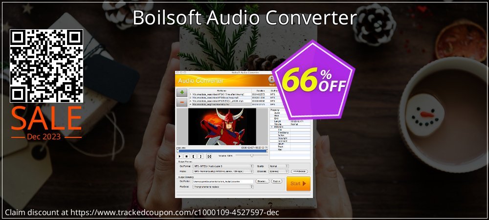 Boilsoft Audio Converter coupon on April Fools' Day discounts