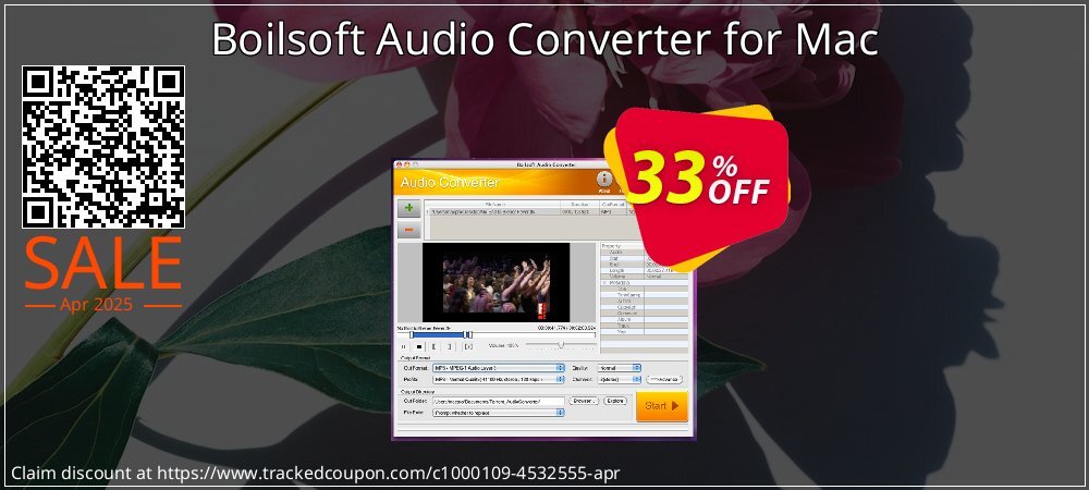 Boilsoft Audio Converter for Mac coupon on National Walking Day super sale