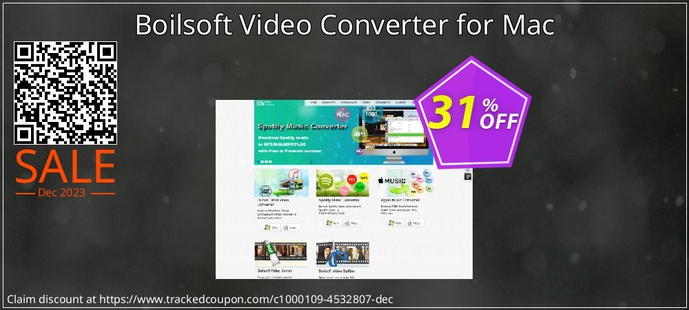 Boilsoft Video Converter for Mac coupon on Working Day discounts