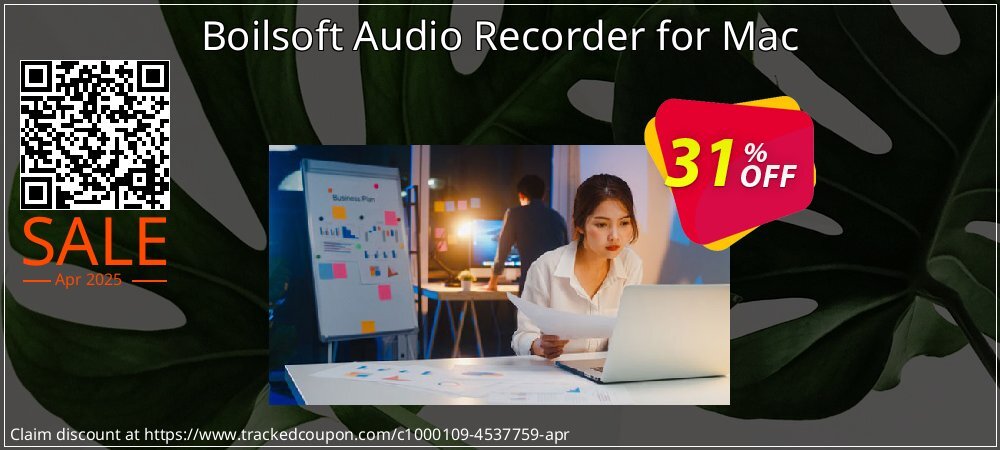 Boilsoft Audio Recorder for Mac coupon on World Password Day sales