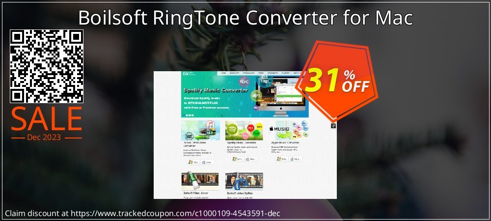 Boilsoft RingTone Converter for Mac coupon on World Party Day promotions