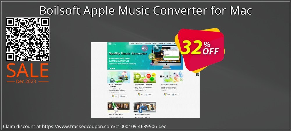 Boilsoft Apple Music Converter for Mac coupon on World Party Day deals