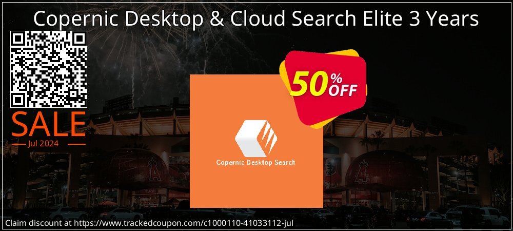 Copernic Desktop & Cloud Search Elite 3 Years coupon on Working Day discount