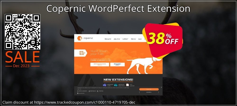 Copernic WordPerfect Extension coupon on National Walking Day offer