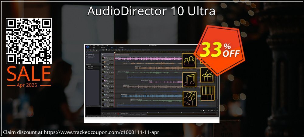 AudioDirector 10 Ultra coupon on World Whisky Day sales