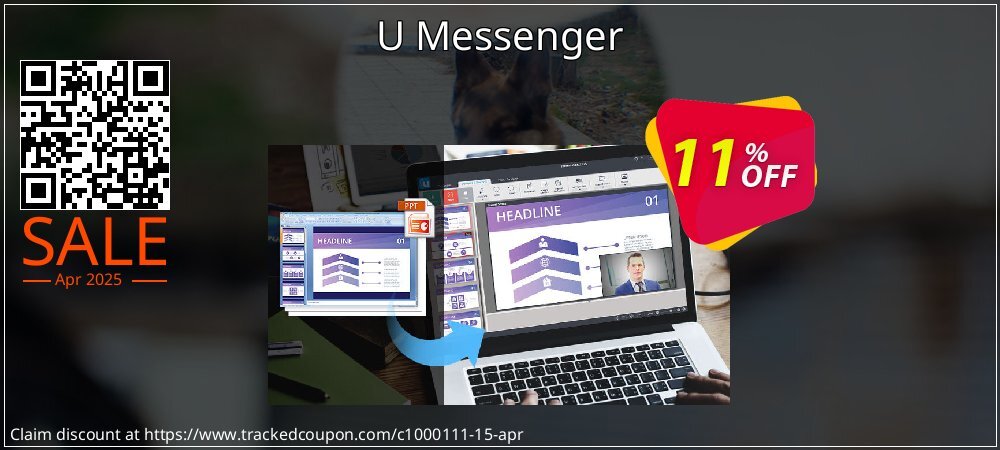 U Messenger coupon on National Walking Day discount