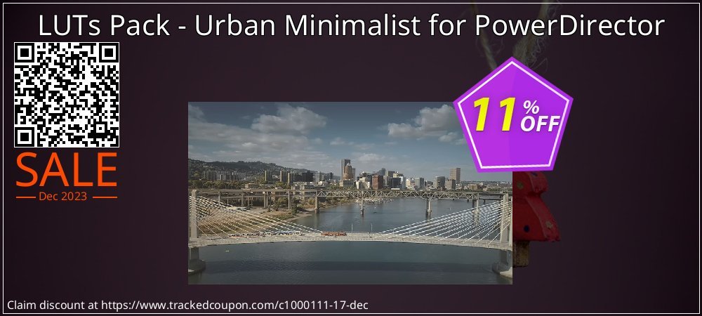 Get 10% OFF LUTs Pack - Urban Minimalist for PowerDirector promo sales