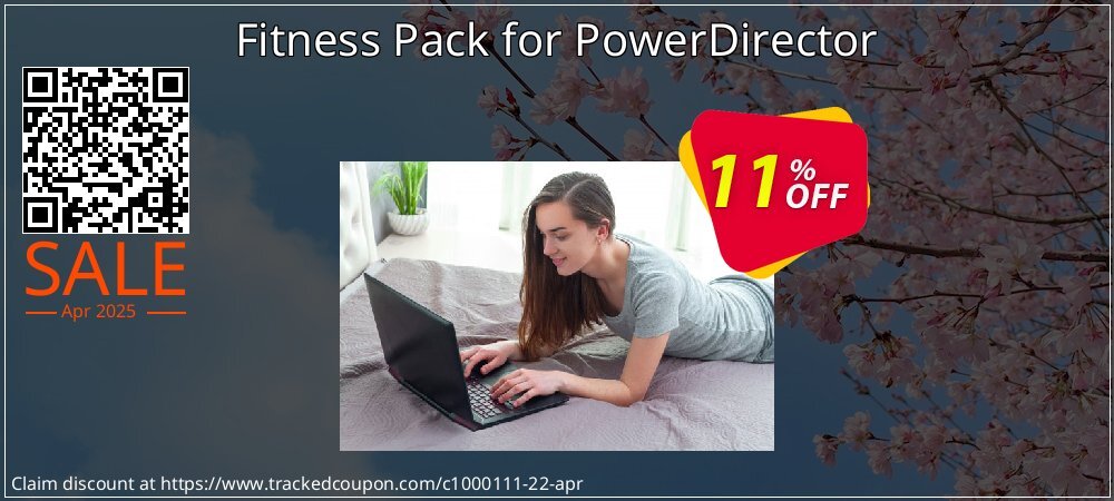 Fitness Pack for PowerDirector coupon on April Fools' Day deals