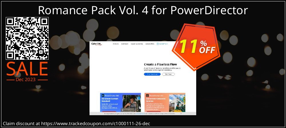 Romance Pack Vol. 4 for PowerDirector coupon on World Whisky Day super sale