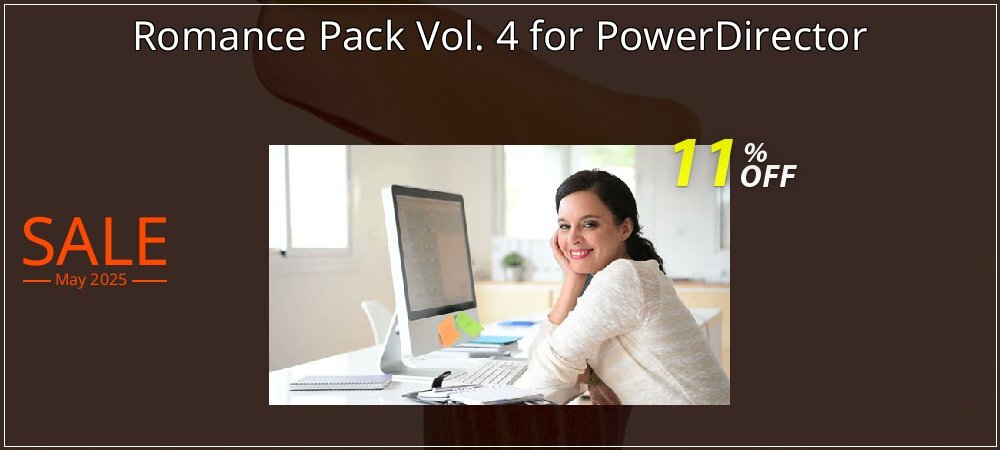 Romance Pack Vol. 4 for PowerDirector coupon on Palm Sunday offering discount