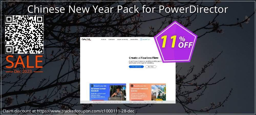 Chinese New Year Pack for PowerDirector coupon on Easter Day discounts