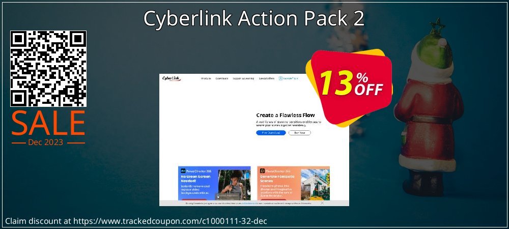 Cyberlink Action Pack 2 coupon on April Fools' Day offer
