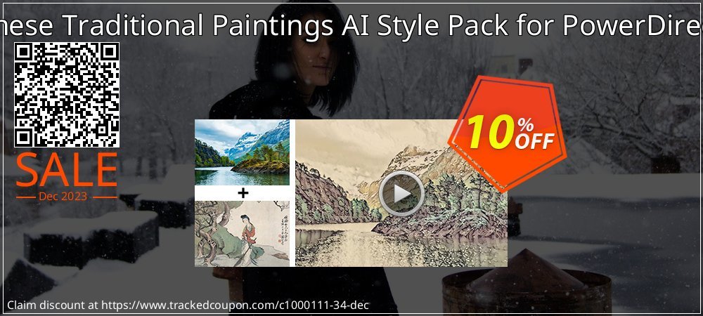 Chinese Traditional Paintings AI Style Pack for PowerDirector coupon on National Smile Day offering sales