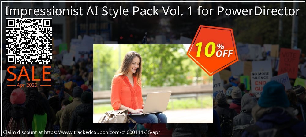 Impressionist AI Style Pack Vol. 1 for PowerDirector coupon on Mother Day super sale