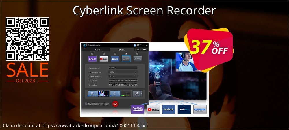 Cyberlink Screen Recorder coupon on National Smile Day offer