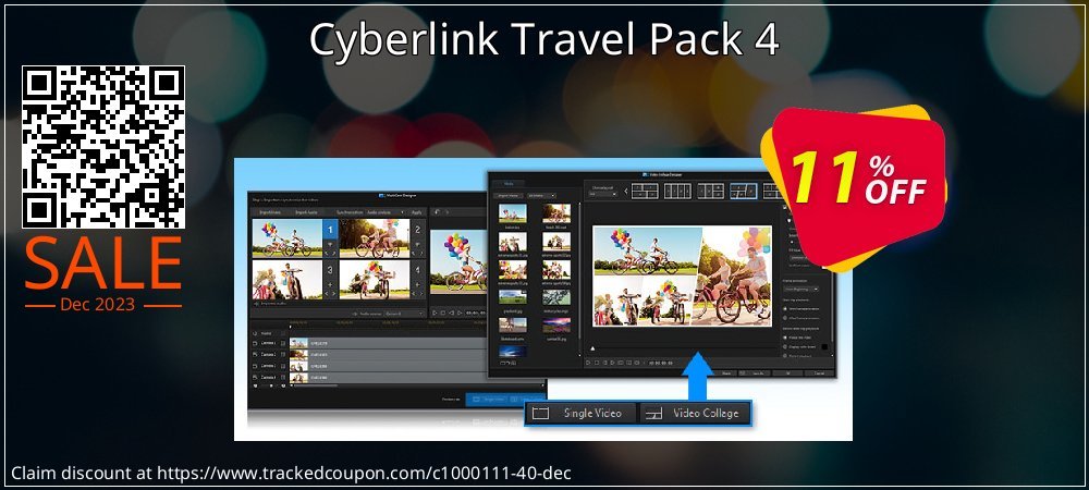 Cyberlink Travel Pack 4 coupon on National Walking Day deals