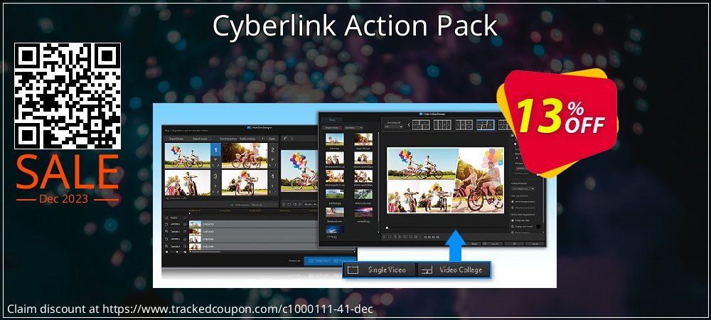 Cyberlink Action Pack coupon on World Party Day offer