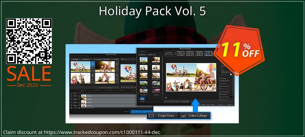 Holiday Pack Vol. 5 coupon on April Fools' Day offering discount