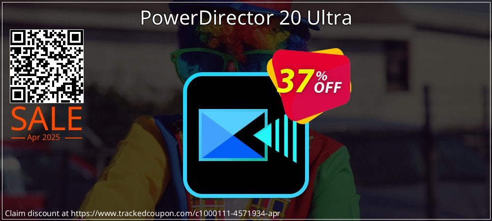 PowerDirector 20 Ultra coupon on National Smile Day offering discount