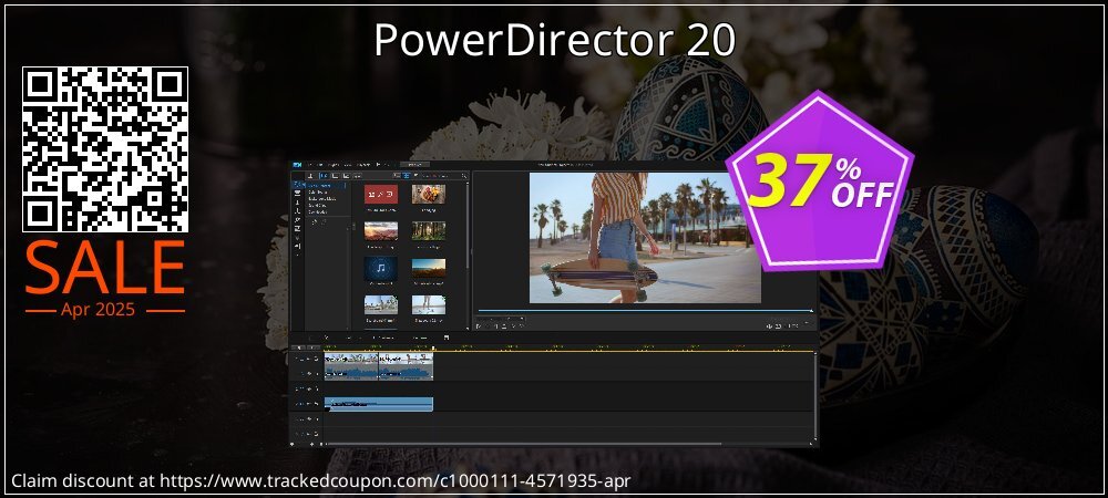 PowerDirector 20 coupon on Mother Day offering sales