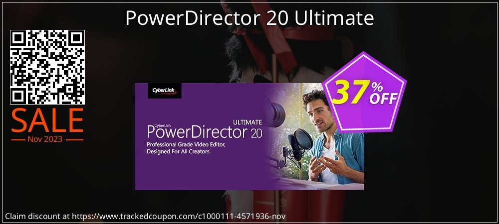 PowerDirector 20 Ultimate coupon on New Year's Weekend offer
