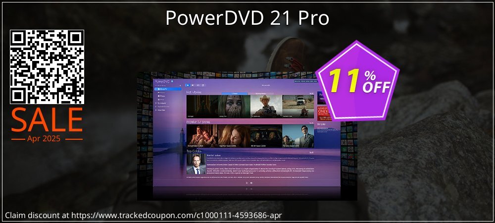 PowerDVD 21 Pro coupon on World Party Day offer