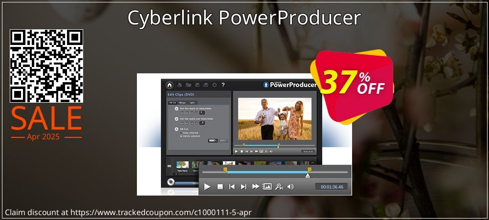 Cyberlink PowerProducer coupon on National Walking Day offer